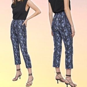 DYNAMITE High-Rise Faux Snakeskin Pant Sz Small